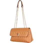 Bagacar MT1378 Camel Kapitone Çapraz Kadın Omuz Çantası
