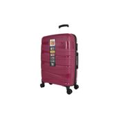 Bagacar Wave Bordo Sert Silikon Kırılmaz Kabin Boy Valiz