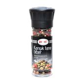 Bağdat Baharat Cam Değirmenli Karışık Doğal Tane Biber 45 Gr