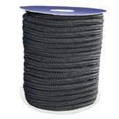 Baglama Halatı-Iki Burgulu-16 Kollu-, 8mm, Pol, K. siyah
