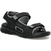 Bags Shoes Kinetix Rayn 36/40 Unisex Cırtlı Spor Ithal Sandalet - Siyah