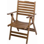 Bahçeme Ürgüp Katlanabilir Ahşap Bahçe Sandalyesi