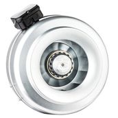 Bahçıvan 10 cm çapında BDTX 100 2610 D/D 230 Watt Monofaze Yuvarlak Kanal Fanı Geriye Eğimli