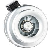 Bahçıvan 12.5 cm çapında BDTX 125 2325 D/D 230 Watt Monofaze Yuvarlak Kanal Fanı Geriye Eğimli