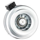 Bahçıvan 25 cm çapında BDTX 250-A 2400 D/D 230 Watt Monofaze Yuvarlak Kanal Fanı Geriye Eğimli