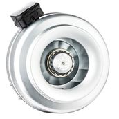 Bahçıvan 35.5 cm çapında BDTX 355-A 1400 D/D 230 Watt Monofaze Yuvarlak Kanal Fanı Geriye Eğimli