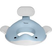 Balina Tasarımlı Çocuk Klozet Adaptörü Kaymaz, Ergonomik, Zararsız Malzeme - Açık Mavi