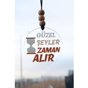 Balkhoon Güzel Şeyler Zaman Alır Dikiz Aynası Süsü Araba Süsü Hediyelik Eşya