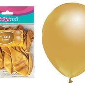 Balonevi Metalik Altın Balon