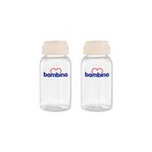 Bambino 2x125 ml Süt Saklama Kabı