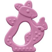 Bambino Kauçuk Yumuşak Diş Kaşıyıcı mor Kanguru - Pembe