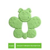 Bambino P0230 Yeşil Kauçuk Yumuşak Diş Kaşıyıcı