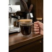 Bambum Chado - Çift Cidarlı Cam Çay Bardağı 300ml - Şeffaf - 300 ml