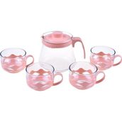 Bambum Guardo Turuncu 5 Parça 600 ml Çay Seti