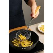 Bambum Ladle Bambu Saplı Tel 14 cm Kevgir