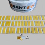 Bant Evi Die Cut Köpük Çift Taraflı Bant 7X20MM 50.000 Adet Özel Şekilli Kesim Kiss Cut