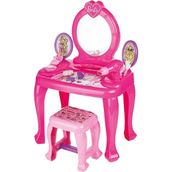 Barbie Ayaklı Makyaj Masası ve Sandalye Seti
