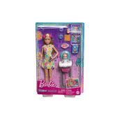 Barbie FHY97-HTK35 Barbie Skipper Bebek Bakıcısı Oyun Seti