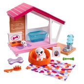 Barbie FXG33-FXG34 Barbienin Ev İçi Dekorasyon Aksesuarları Köpek Seti