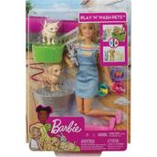 Barbie FXH11 Barbie ve Hayvanları Banyo Eğlencesinde