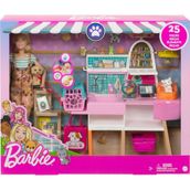 Barbie GRG90 Bebek ve Evcil Hayvan Dükkanı Oyun Seti