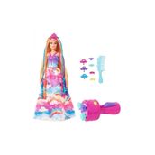 Barbie GTG00 Dreamtopia Örgü Saçlı Prenses Bebeği