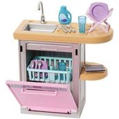Barbie HJV32-HJV34 Ev Dekorasyonu