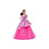 Barbie HJX01-JBJ08 Fiyonk Elbiseli Doğum Günü Bebeği