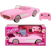 Barbie Hot Wheels Rc Corvette (Filmden Ilham Alınmış), Tam Fonksiyonlu Uzaktan Kumandalı Oyuncak Araba, 2 Bebek Taşıyabilir - Pembe