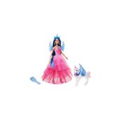 Barbie HRR16 Bunny Mavi Saçlı Prenses Bebek