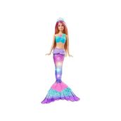Barbie Işıltılı Deniz Kızı HDJ36 Renkli Gökkuşağı Temalı Model Bebek Kız Çocuklar İçin