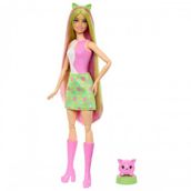 Barbie JCN85-JCN88 Pop Reveal Shake Serisi Pembe Kedi