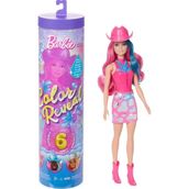 Barbie JCP01 Color Reveal Renk Değiştiren Sürpriz Disco Star Serisi Bebek Oyun Seti
