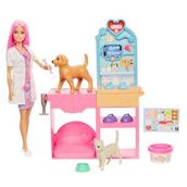 Barbie JFX93 Veteriner Kliniği Bebek ve Aksesuarlar Oyun Seti