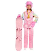 Barbie JKF78 Snowboard Sporcusu Bebek