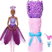 Barbie Petal Pop JMF58 Mor Lale Bebek