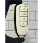 Barkas Elektronik Chery Tiggo 8 Pro Smart Anahtar Kılıfı Beyaz Gold