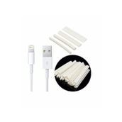 başarı ortopedi 1 Metre Beyaz Daralan Makaron 6.4 Mm Kablo Yalıtım Isıyla Daralan Makaron Iphone Şarj Aleti Tamir
