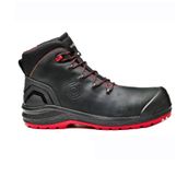 Base B0888N BE-UNIFORM TOP S3 HRO CI SRC Siyah Kırmızı İş Ayakkabısı