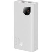 Baseus Adaman2 Digital Display 10.000 mAh 30W Beyaz Powerbank
