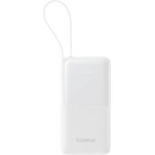 Baseus Bipow 2 20 W 10000 mAh Beyaz Powerbank