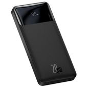 Baseus Bipow 20W Hızlı Şarj 10.000 mAh Led Göstergeli Siyah Powerbank