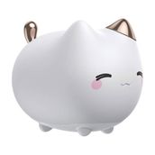 Baseus Cute Series Silikon Sevimli Kitty Karikatür Gece Lambası