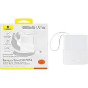 Baseus EnerFill FC51 Bipow 2 Pro 22.5W 30000 mAh Beyaz Powerbank