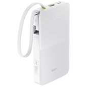 Baseus EnerFill FC51 Bipow2 Pro Beyaz 10000 mAh Hızlı Şarj Powerbank