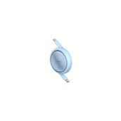 Baseus Free 2 Pull 1.5 mt Mavi 100W Mini Makaralı Type-C to Type-C Kablo