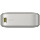 Baseus Free2Pull 20.000 mAh Dahili Type-C Kablolu 65W Hızlı Şarj Dijital Ekran Gri Powerbank