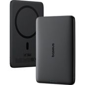 Baseus PicoGo AM41 Ultra Slim Siyah 5000 mAh Hızlı Şarj MagSafe Powerbank