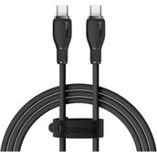 Baseus Pudding Hızlı Şarj Özellikli Usb Type-C 100W 1.2 M Siyah Kablo