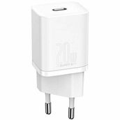 Baseus Super Si Ccsup-B02 PD 20 w Beyaz Güç Adaptörü